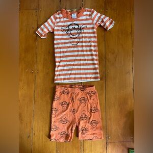 Hanna Andersson Disney Tigger short john pjs